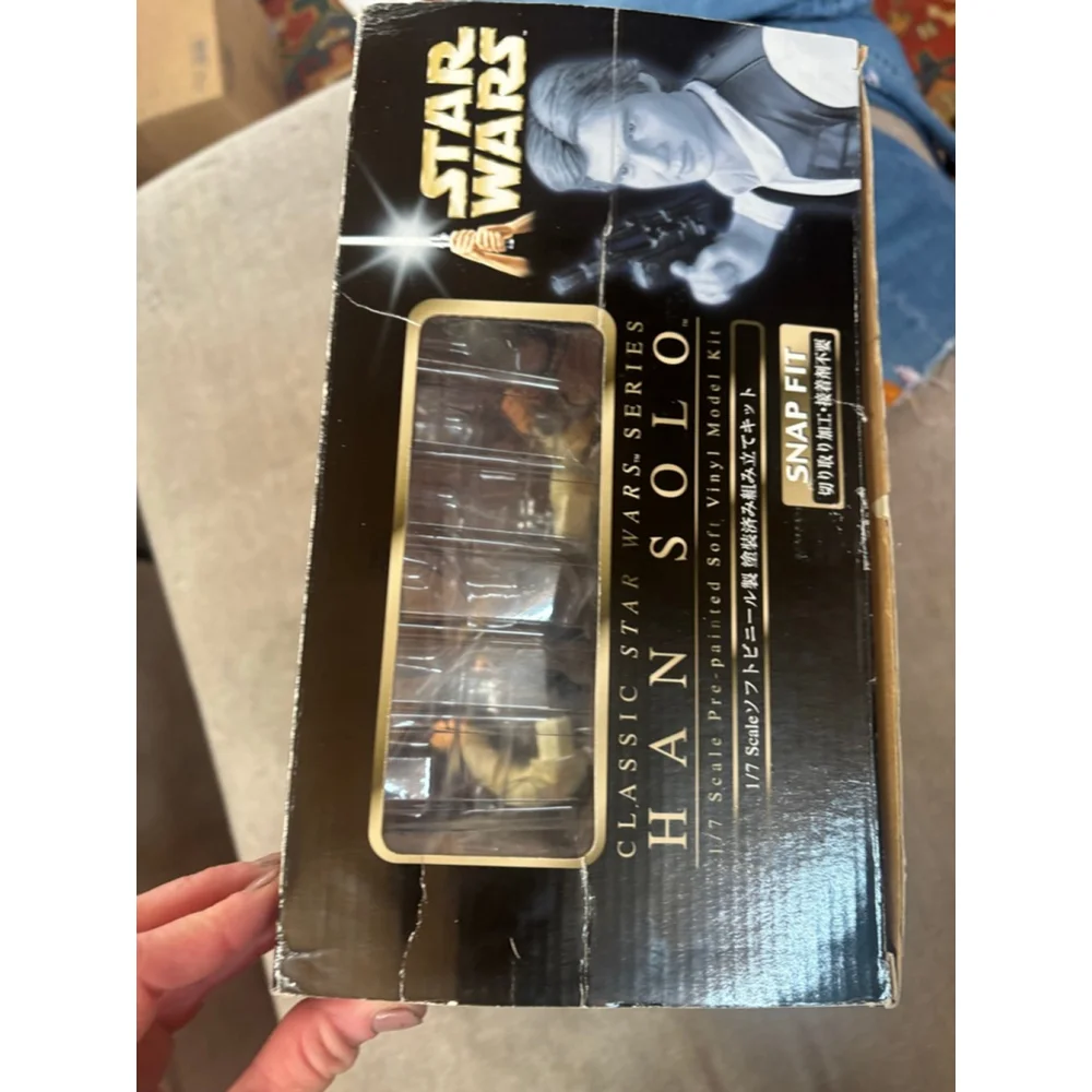 Han Solo 1/7 Scale Vinyl Model Snap Fit Kit Star Wars Figure ArtFX in box